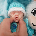 7" Micro Preemie Full Body Silicone Wronged bady Doll "Lucas" and "Lila"Lifelike Mini Reborn Doll Surprice Children Anti-Stress